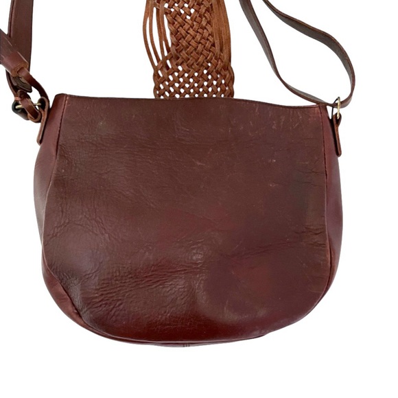 Lucky Brand Leather Rustic Fringe Bag - Picture 4 of 13